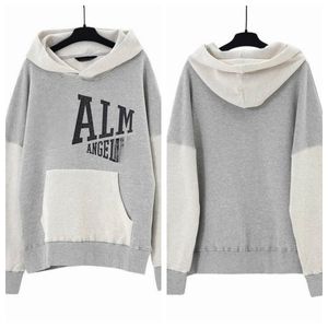 Designer hoodies voor heren en dames nieuwe uitverkoop mode hoodie COLLEGE sweatshirt grijs zwart heren en dames maat S-XL