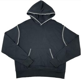 designer hoodies heren hoodies voor jongens zwarte hoodie 100% katoen hiphop oversize mode zwart sweatshirt s-xl trui unisex streetwear hoodie koppels kleding top