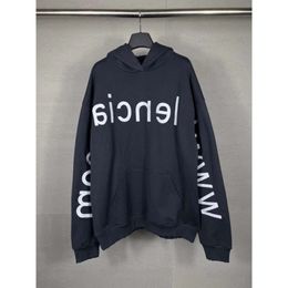 Designer Sweatages Hommes Hoody Balencigaas Mens Pull Sweathirt Paris Fashion Brand 2024 Nouveau site Web B