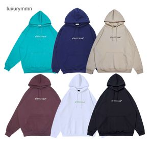 Sudaderas con capucha de diseño Hombres con capucha Balencigaas Suéter para hombre Sudadera Versión alta París B Carta familiar Amantes ocasionales sueltos Hombres y mujeres sobre el tamaño H0IF