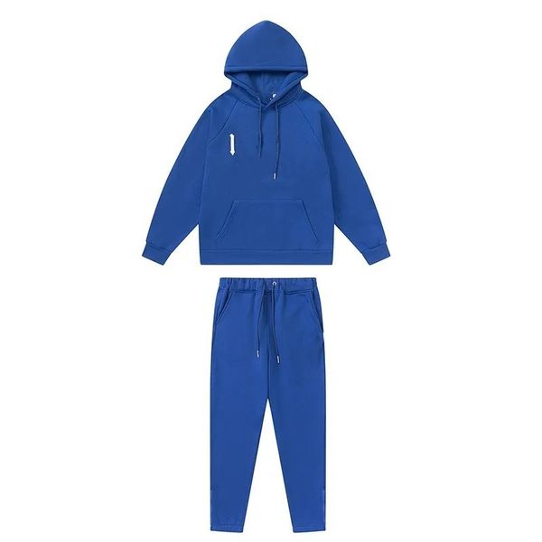 Sweats à capuche Vêtements de créateurs Streetwear Survêtements Pull Pantalon Deux pièces à capuche à manches longues Pull en coton Lettre de broderie Qualité Hommes Femmes Costumes Taille S-XL