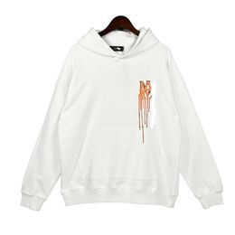 Ontwerper Hoodies Women Heren Hoodies Speckle Paint Drop Effect Letter Logo Witte Hooded Pullover Sweatshirts Losse lange mouw Hoody Jumper Lovers Hoody S-XL