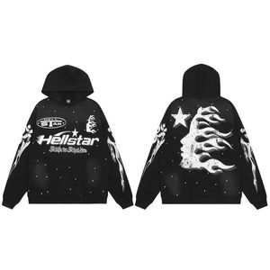 designer hoody hiphop Hellstar hoodie heren lange mouw designer aangepaste hoodie voor man vrouw wit sweatshirt ronde hals hoody straatkleding man jumper hoodies set pakken