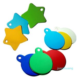 Designer -ID Card Pet Metal Alliage d'aluminium Pet Tags Durable Facile à utiliser Dog Cat Tags