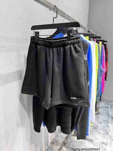 Diseñador Ins22ss verano bordado BB letras impresas pantalones cortos sueltos casuales para hombres y mujeres 9P6Q