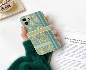 Designer iPhone 13 Téléphone Case 6 style Cois de téléphone de mode Garden de fleurs pour 14 11 12 Promax XR XS 7PLUS 8 PRO COUPLES PHONECASE8965602