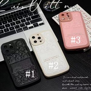 Designer iPhone Phone Cases 15 14 13 12 Pro Max Case Luxe LU Cuir Salut Qualité Sac à main 18 17 16 15pro 14pro 13pro 12pro X XS 7 8 Plus Sac à main avec logo Box Emballage