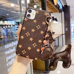 Designer iPhone Phone Case 15 14 13 Pro Max Luxury Leather Dog Purse 18 17 16 15pro 14pro 13pro 12pro 11pro 12 11 X Xs 8 7 Samsung S20 S21 S22 S23 Ultra Plus avec Logo Box