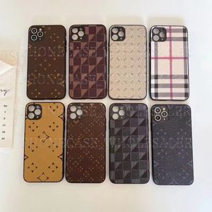 Diseñador de casos de teléfono de iPhone 15 14 Pro Max Luxury Leather Classic Purse Hi Quality 18 17 16 15Pro 14Pro 13Pro 13 12 11 11 X XS 7 8 Plus Case con logo Box Man Woman Fei Fei