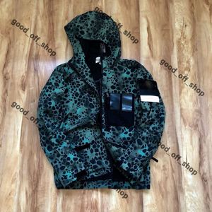 Veste de créateur Badges Vestes Stones Island Vêtements d'extérieur Chemise à glissière Style Printemps Automne Hommes Femmes Top Oxford Portable Respirant High Stones Islande CP 841