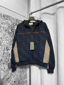 Chaqueta de diseñador deportes tejidos con capucha chaqueta de manga larga 24ss primavera/verano chaqueta nueva chaqueta para hombres envío gratis