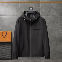 Designer Jacket Mens Fashion Hooded Windbreak Vestes Homme Classique Water Proof Coat Casual Work Out Business Manteaux Automne Hiver Outdoors Sportswear Q4KA #