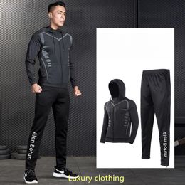 Veste de designer Mens Running Vêtements à séchage rapide Chapeau de haute qualité Sports de baseball Forme mince Hommes Femmes Coupe-vent Vêtements d'extérieur Zipper Sweat à capuche Sweat Suit Manteau