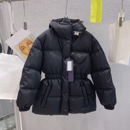 Veste de créateur femmes manteaux en duvet Denim Terry Parkas Top vestes de mode hommes Blazers Triangle Budge hiver épais manteaux Long235P