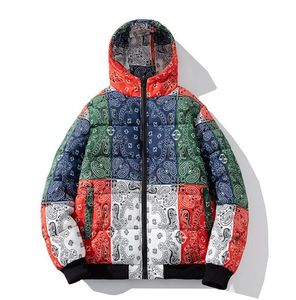 Nieuwe heren designerjassen voor heren winterjongens sneeuwwarme jas Dikke katoenen jas voor heren