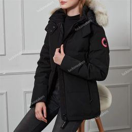 Designer Jackets puffer jas down jas Canadese jassen winter outdoor vesten unisex paar werk kleding jas dikke kwaliteit warm houden paar gans