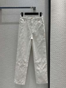 Designer Jeans 2024 Nouveau pantalon de fusée de mode de mode printemps de printemps