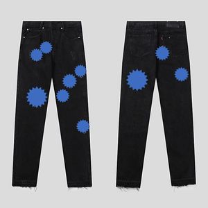 Designer Jeans Chromees Heart High Street pour hommes Pantalons de broderie Femmes Cross Ripped Patch Hole Ch 966