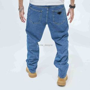 Jeans de créateurs pour hommes Blue New Casual Denim American Trend Pantal