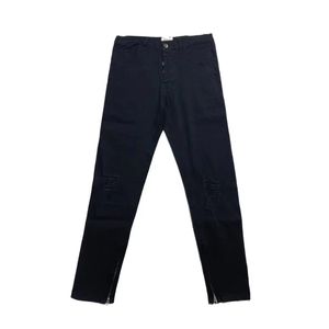 Jeans de créateur pour hommes marque de haute qualité créateur de mode pour hommes Slim Fit Jeans trou