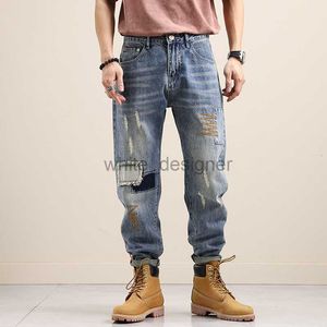 Jeans de créateurs pour le denim pour hommes du denim masculin en vrac pour le coton lavé en vrac pour hommes pantalons de mode de luxe en denim pour hommes