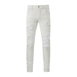 jeans de diseñador para hombre agujero azul claro gris oscuro italia marca hombre pantalones largos pantalones streetwear denim skinny slim recto biker jeans