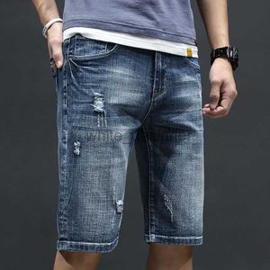 Jeans de designer pour hommes jeans hommes Summer Shorts en denim mince jeans pour hommes de quart d'été pour hommes jeans pour hommes