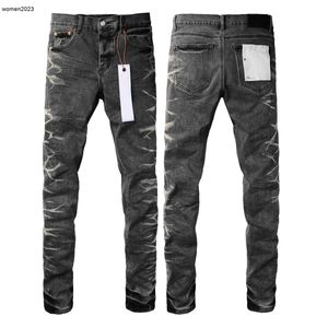 jeans de créateur pour pantalons pour hommes jeans violets Jeans violets Jeans pour hommes en détresse noir déchiré Biker Slim Fit moto Mans jeans empilés jeans pour hommes Jan 27