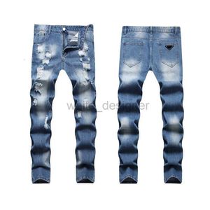 Jeans de créateurs pour hommes d'été Nouveaux jeans masculins à la mode slim fit occasionnelle usure de mode de mode de jeans pour hommes