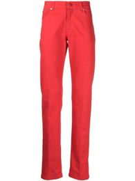 Designer Jeans Heren Kiton Dstraight-leg Jeans Lente Herfst Lange Broek voor Heren Nieuwe Stijl Denim Broek Rood Groen