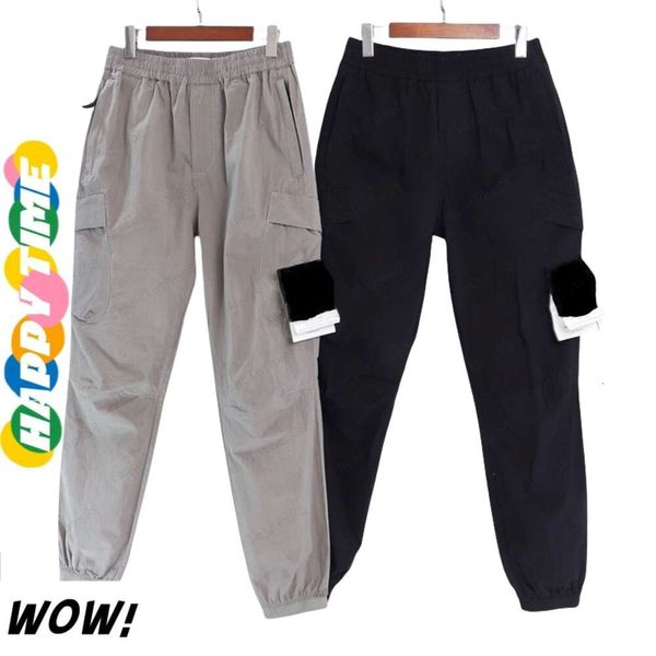 Jeans de diseñador Pantalones para hombre Konng Gonng Multi Bolsillo grande Monos Pantalones Primavera y verano Nueva marca de moda Retro Leggings para correr para hombre Traje deportivo para hombre