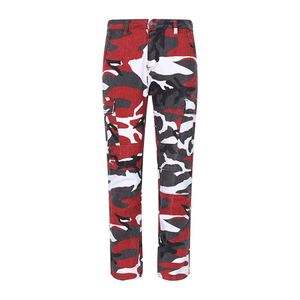 Designer Jeans heren paarse jeans denim mode camouflage trend mode casual kwaliteit recht retro streetwear