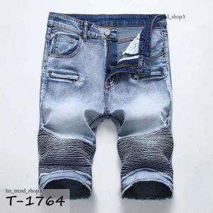 Designer Jeans Shorts pour hommes Jean Denim Causual Distressed Ksubi Jeans Purple Jeans Short Skate Board Jogger Cheville Ripped Wave Amirir Jeans 893