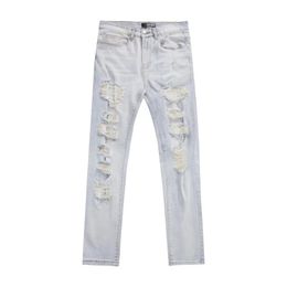 Designer jeans heren jeans lange broek hoogwaardige luxe jeansmerk mode streetwear mode