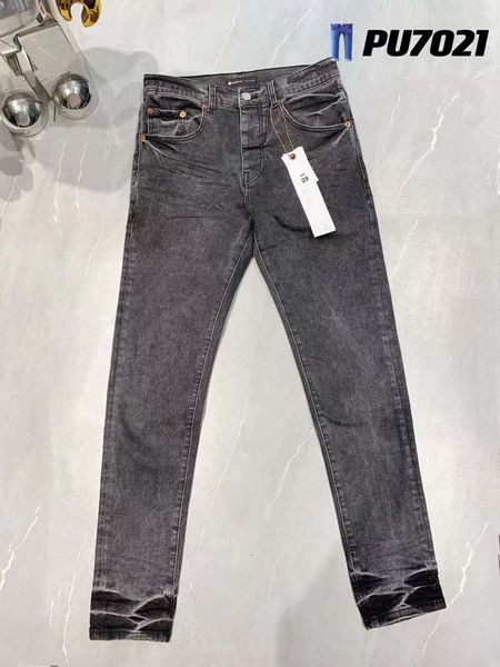 Pantalones para hombres del diseñador Hip Hop Hombres Jeans Jeans desgastados Biker Reped Fit Motorcycle Denim para Feet Spot Micro Hip-Hop Zipper Hole