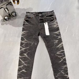 Designer Jeans pour hommes jeans pourpre pantalon de mode pantalon de mode haut de gamme de qualité droite de la qualité rétro de pantalon de survêtement décontracté joggers lavé jeans 30 jeans 30