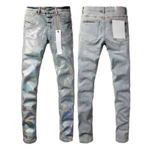 Designer jeans heren paarse jeans denim broek modebroeken hoogwaardige kwaliteit recht ontwerp retro streetwear casual joggers joggers pant gewassen oude jeans 20