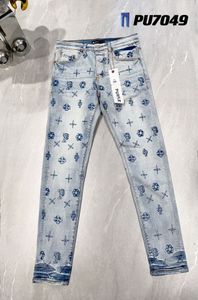 Designer Jeans jeans pour hommes en jean pourpre jeans en jean pantalon denim pantalon hétéro