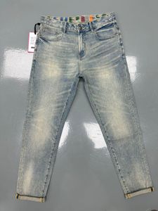 Jeans de designer jeans pour hommes pourpre femmes pantalons longs empilés ksubi jeans de peinture rétro déchiré