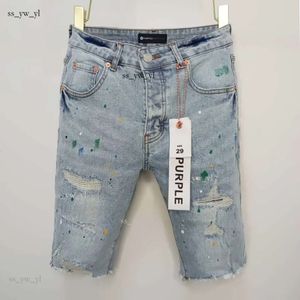 Jeans de designer jeans pourpre pantalon denim pour hommes jeans violets shorts jean pantalons hétérose