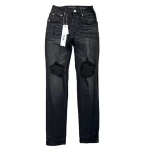 Jeans de créateurs jeans pourpre pantalon designer slim fit ripped jeans rétro décontracté pantalon de survêtement de mode de mode pure couleurs de couleur pure