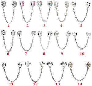 Designer Jewelry 925 Silver Bracelet Charm Bead fit Pandora Love Heart Rainbow Round Heart Easy-Match Slide Bracelets Beads European Style Charms Beaded Murano