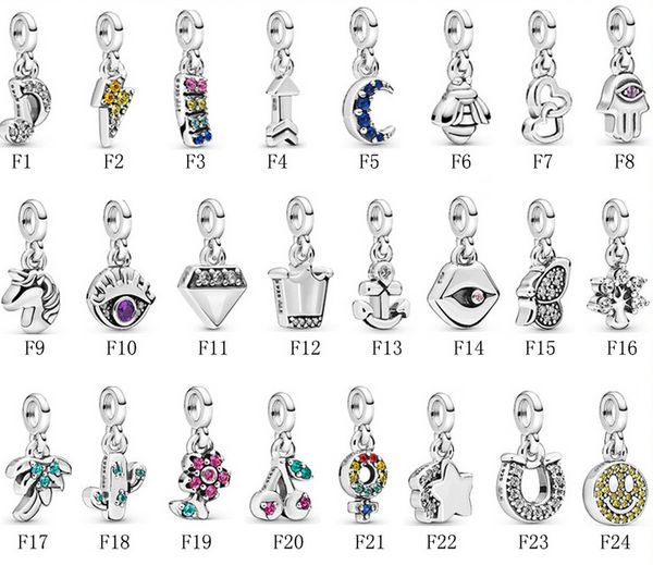 Bijoux de créateurs 925 Bracelet en argent Charm Perle Fit Love Produit Moi Petits Accessoires Bracelets Slide Perles Style Européen Charms Perlé Murano