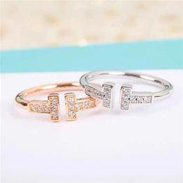 Designer jóias pulseira anel de prego aço inoxidável luxo fivela jóias mulheres homens marca carrinho anéis de diamante cristal 18k ouro flor239v
