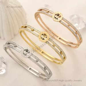 designer bijoux bracelet Designer Diamant Lettre Bracelet Haute Qualité Femmes Amour Cadeau Bijoux 925 Argent En Acier Inoxydable Designer Bracelet Designer Classique