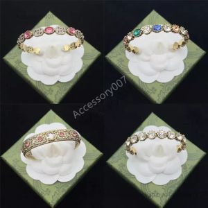 bracelet de bijoux de créateur bracelet de diamant designer pour femmes hommes vintage argent bracelet en or bijoux de luxe bracelets de manchette en cristal créateurs de bijoux