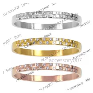 designer bijoux bracelet Bracelets en or pour femmes non ternissant en acier inoxydable bracelet infini à la mode bracelet en diamant bijoux cadeau d'anniversaire de fête de mariage