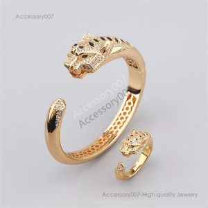 bracelet de bijoux de créateur bracelets de luxe designer pour femme homme bracelet panthère bracelets de mode unisexes pour chaque occasion style bracelet en forme de léopard anneaux