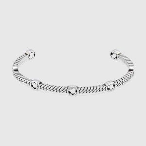 bijoux de créateur bracelet collier anneau accessoires tête de mort bracelet tendance couple polyvalent bracelet en émail pour hommes femmes