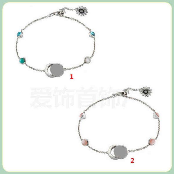 bijoux créateur bracelet collier bague Accessoires vieux marguerite fleur rose vert turquoise bracelet femme